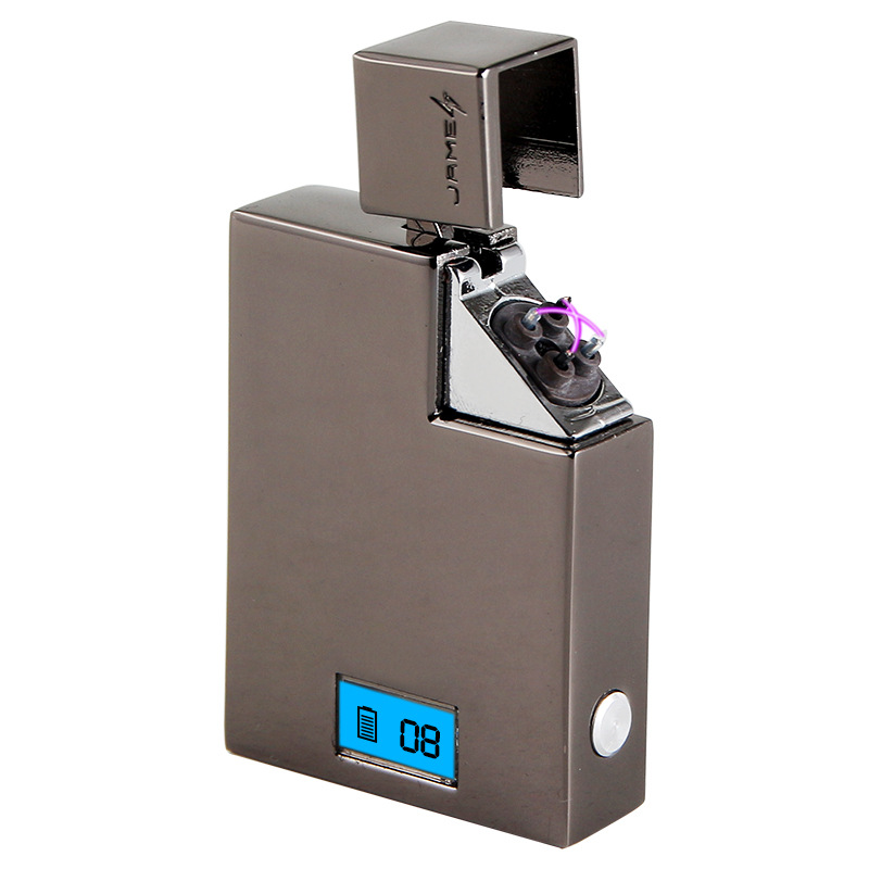 JAMES intelligent screen display block double arc lighter JAMES intelligent screen display block double arc lighter