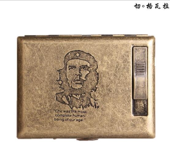 Genuine copper cigarette box 20 cigarettes f USB charging cigarette case lighters men’s Genuine copper cigarette box 20 cigarettes f USB charging cigarette case lighters men's gift