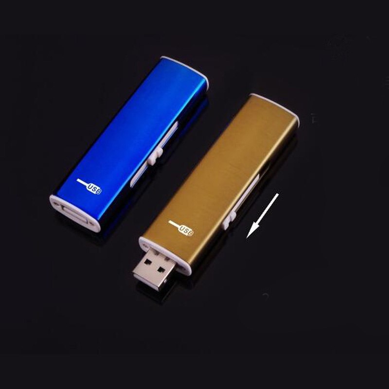 Aluminum alloy USB Rechargeable Electronic Cigarette Lighter Flameless cigarette lighter Aluminum alloy USB Rechargeable Electronic Cigarette Lighter Flameless cigarette lighter