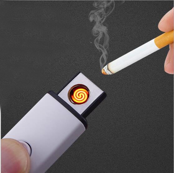 New product originality, anti wind and suction card, mini USB double sided point charging cigarette lighter New product originality, anti wind and suction card, mini USB double sided point charging cigarette lighter 2018
