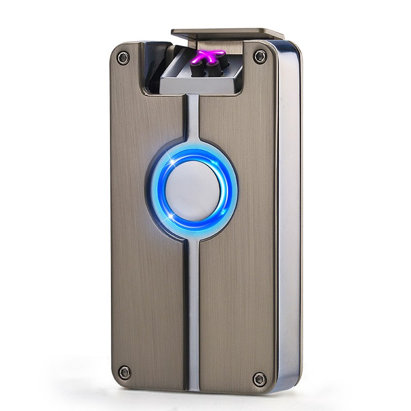 USB Charger Double Fire Lighter Metal Clap Arc Pulse Electronic Cigarette Lighter Windproof Double Arc Cigarette Lighter USB Charger Double Fire Lighter Metal Clap Arc Pulse Electronic Cigarette Lighter Windproof Double Arc Cigarette Lighter