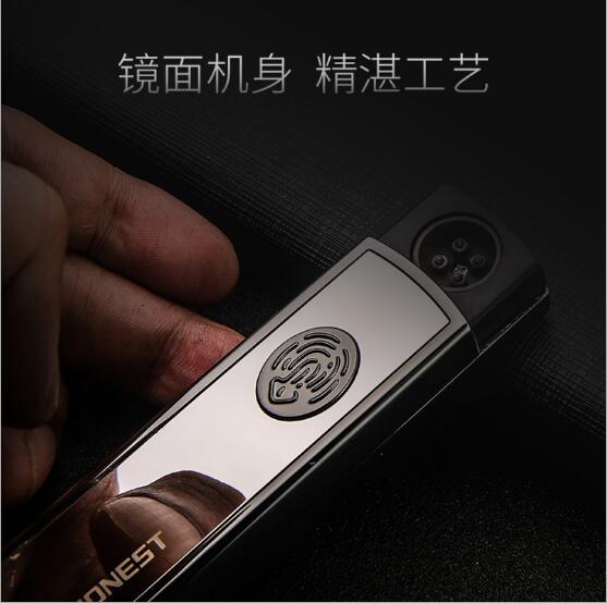 HONEST USB lighter charging creative anti wind double arc male character cigar lighter HONEST new USB lighter charging creative anti wind double arc male character cigar lighter