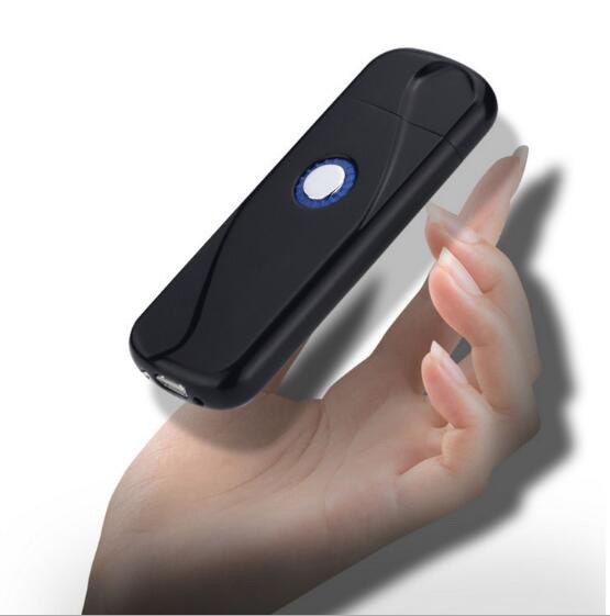 USB charging lighter creative windproof male fingerprint induction electronic cigarette lighter USB charging lighter creative windproof male fingerprint induction electronic cigarette lighter