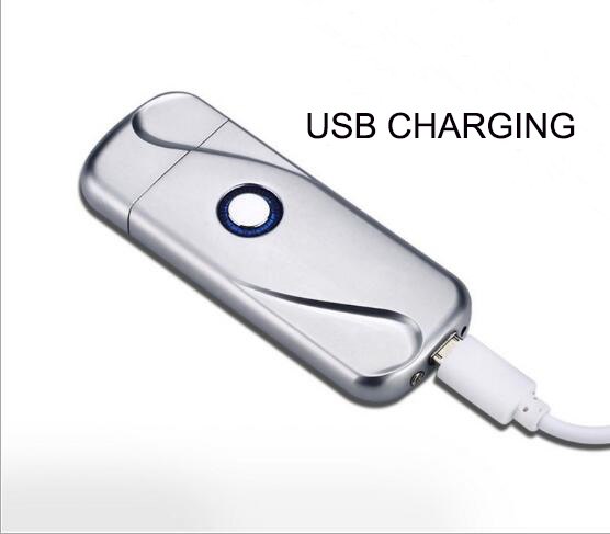 USB charging lighter creative windproof male fingerprint induction electronic cigarette lighter USB charging lighter creative windproof male fingerprint induction electronic cigarette lighter