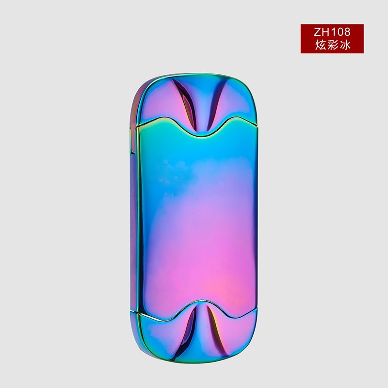 Creative Shaking Double Ignition Chargeable Thin USB Electronic Cigarette Lighter Creative Shaking Double Ignition Chargeable Thin USB Electronic Cigarette Lighter