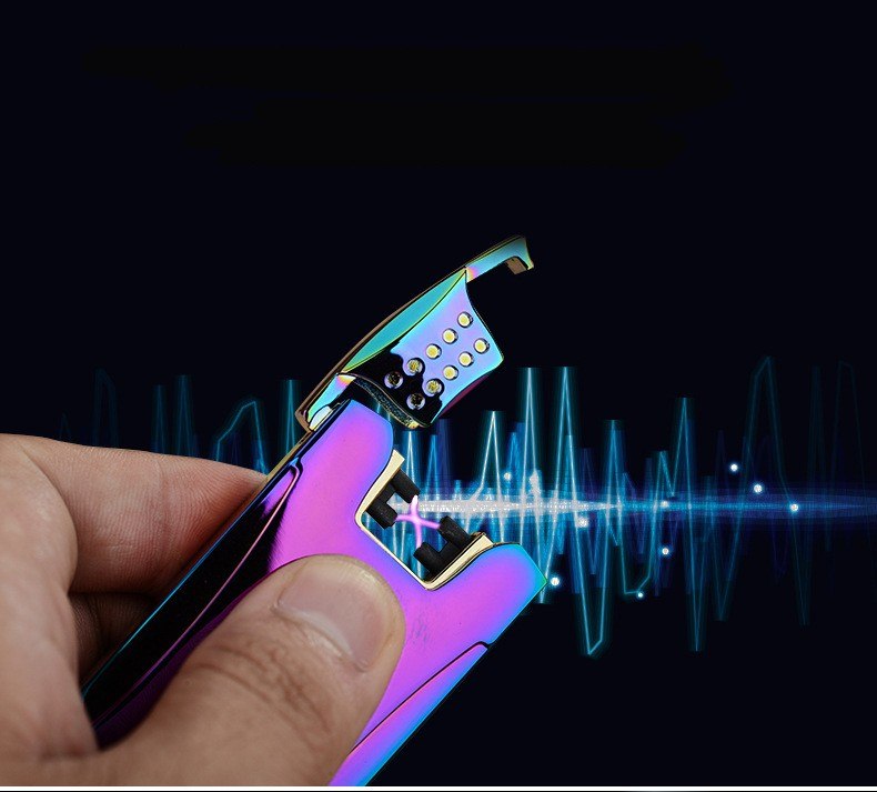 New Original Brand Double Arc Pulse Lighter USB Charge Men’s Gift lighters Windproof Match The Novelty Cigarette Lighter 2017 New Original Brand Double Arc Pulse Lighter USB Charge Men's Gift lighters Windproof Match The Novelty Cigarette Lighter