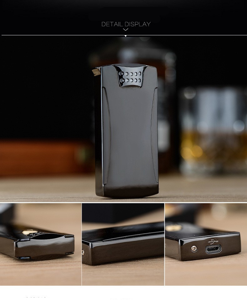 New Original Brand Double Arc Pulse Lighter USB Charge Men’s Gift lighters Windproof Match The Novelty Cigarette Lighter 2017 New Original Brand Double Arc Pulse Lighter USB Charge Men's Gift lighters Windproof Match The Novelty Cigarette Lighter
