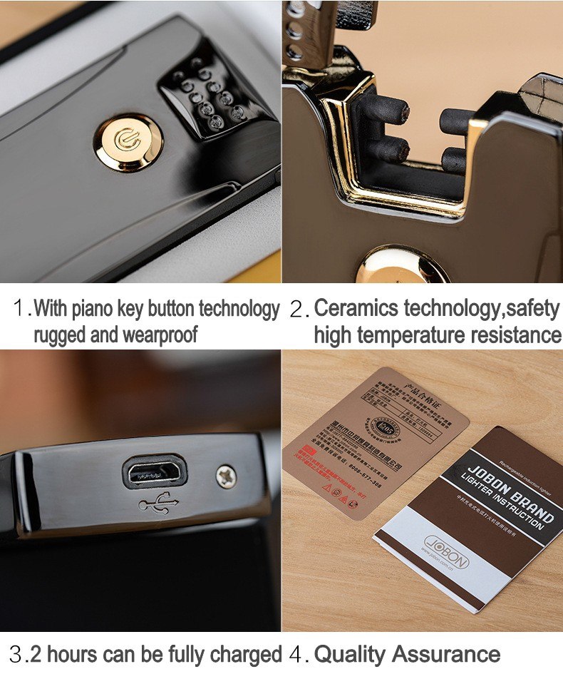New Original Brand Double Arc Pulse Lighter USB Charge Men’s Gift lighters Windproof Match The Novelty Cigarette Lighter 2017 New Original Brand Double Arc Pulse Lighter USB Charge Men's Gift lighters Windproof Match The Novelty Cigarette Lighter