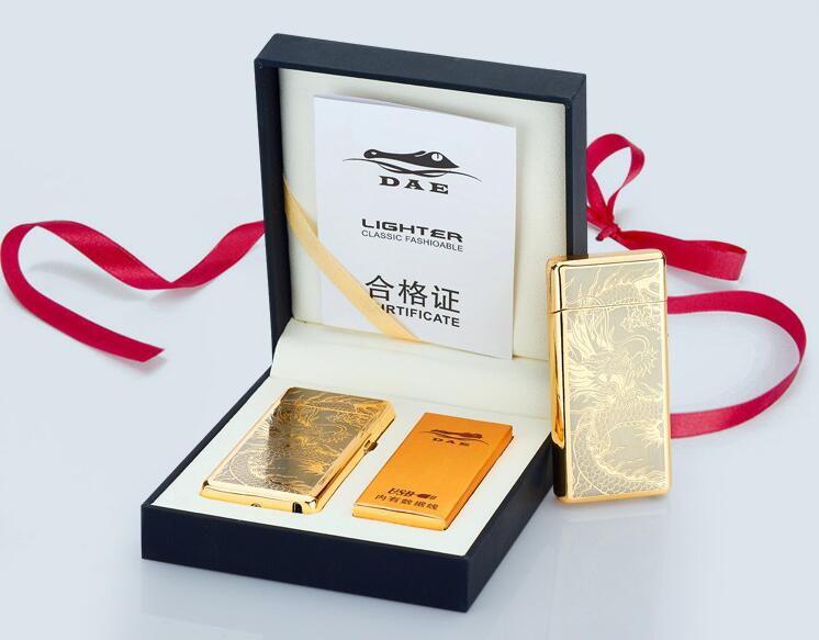 Multicolor Cigarette lighter Electric Arc Windproof Rechargeable Flameless No Gas Metal USB LIGHTER Smoking 1pcs Multicolor Cigarette lighter Electric Arc Windproof Rechargeable Flameless No Gas Metal USB LIGHTER Smoking Accessories