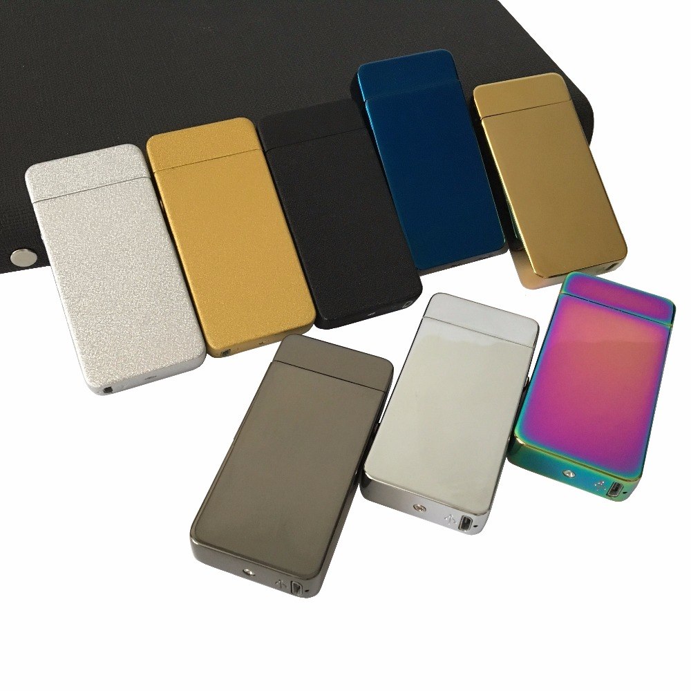Newest Metal Windproof Electronic Lighters Charging Double Arc USB Charge Plasma Lighter Electric Pulse for men Pipe Cigarette Newest Metal Windproof Electronic Lighters Charging Double Arc USB Charge Plasma Lighter Electric Pulse for men Pipe Cigarette