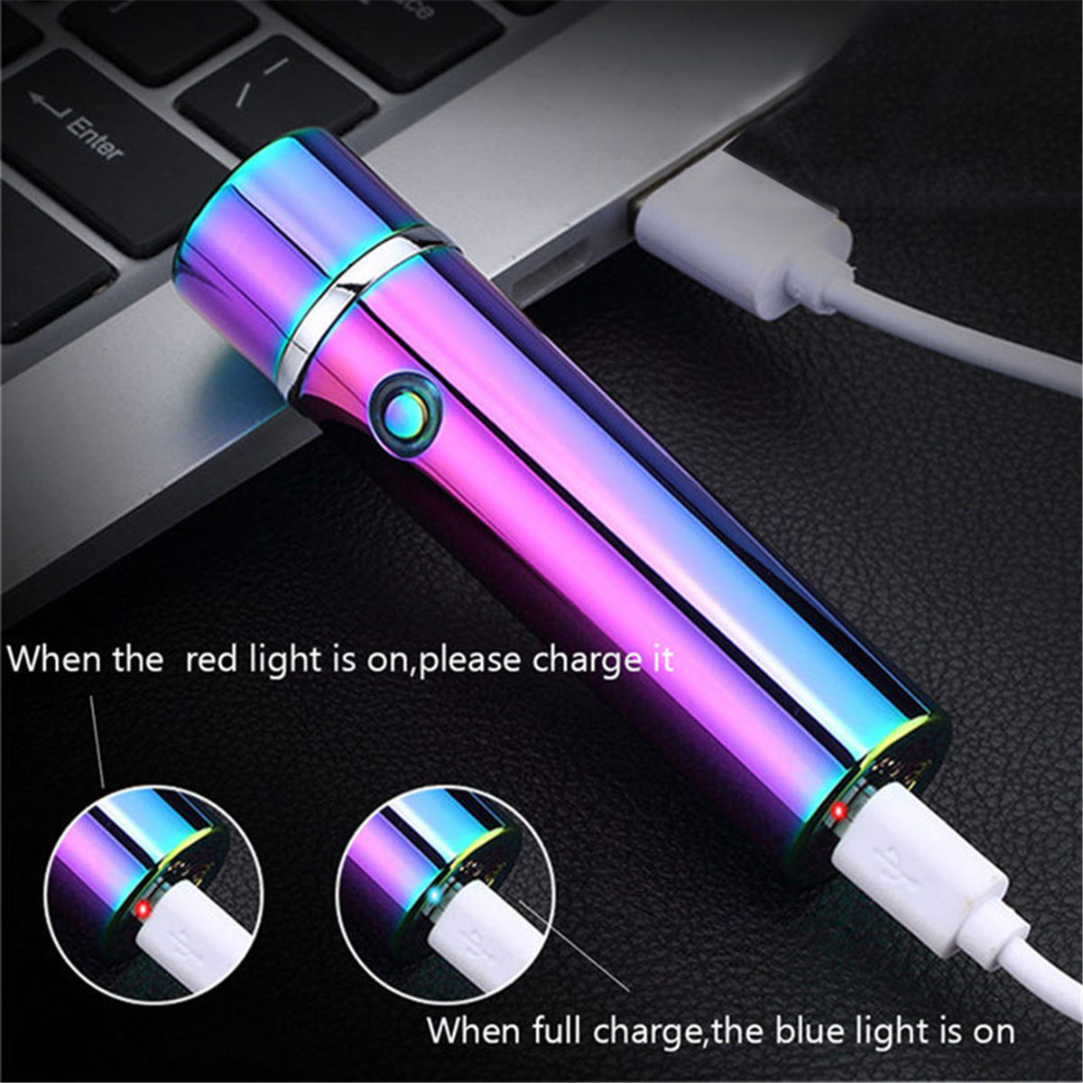 6 Colors Electronic Cigarette Lighter USB Rechargable Windproof Electric Double Arc Pulse Smoking Lighters Torch Gifts for Men 6 Colors Electronic Cigarette Lighter USB Rechargable Windproof Electric Double Arc Pulse Smoking Lighters Torch Gifts for Men