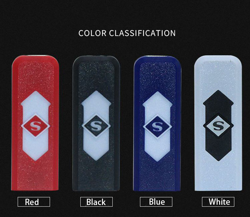Creative Small Rechargeable USB Windproof Flameless Electric Cigarette lighter Electronic Charging Push Smokeless Super Lighters Creative Small Rechargeable USB Windproof Flameless Electric Cigarette lighter Electronic Charging Push Smokeless Super Lighters