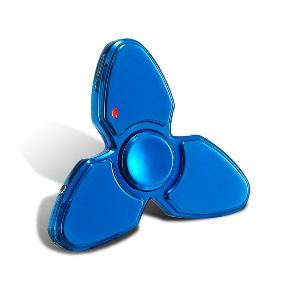 Trefoil Fingertip Gyro Rotate Electronical Cigarette Lighter Slim Windproof Cigar Lighter USB Rechargeable Charging Lighter Trefoil Fingertip Gyro Rotate Electronical Cigarette Lighter Slim Windproof Cigar Lighter USB Rechargeable Charging Lighter
