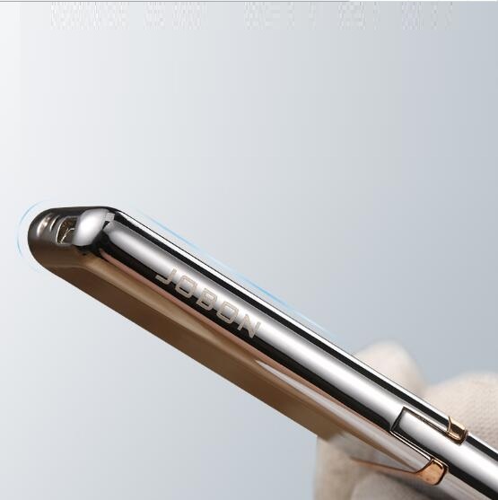 Jobon USB lighter lighter, ultra thin metal electronic cigarette lighter, box Jobon USB lighter lighter, ultra thin metal electronic cigarette lighter,gift box