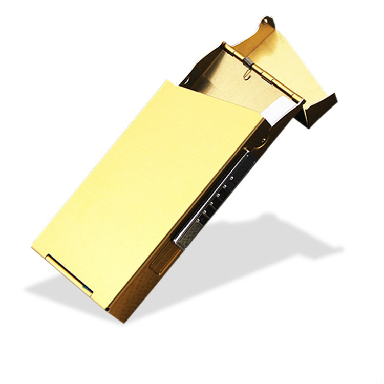 2PCS/LOT Packed 18pcs Extended Aluminum Alloy Cigarette Case with USB Electronic Rechargeable Cigar Lighter 2PCS/LOT Packed 18pcs Extended Aluminum Alloy Cigarette Case with USB Electronic Rechargeable Cigar Lighter