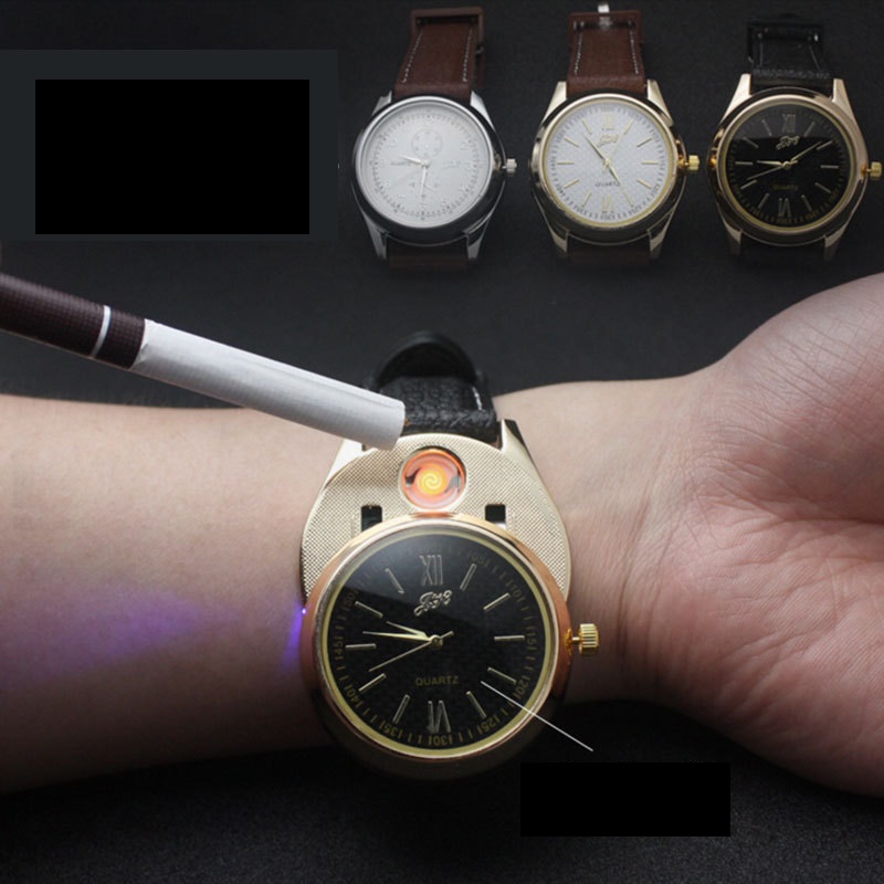 JH319 watches USB rechargeable lighter lighter electric wire Yanju creative personality JH319 watches USB rechargeable lighter lighter electric wire Yanju creative personality
