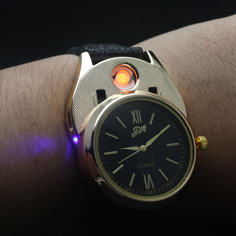 JH319 watches USB rechargeable lighter lighter electric wire Yanju creative personality JH319 watches USB rechargeable lighter lighter electric wire Yanju creative personality