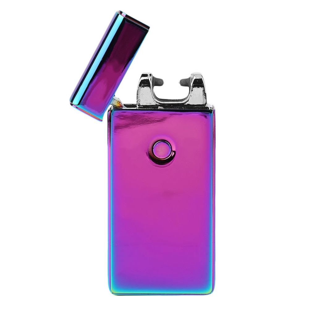 High Quailty Double fire Cross Double Arc Lighter Case USB Pulse Windproof Lighters Electronic Metal Men Cigarette lighter High Quailty Double fire Cross Double Arc Lighter Case USB Pulse Windproof Lighters Electronic Metal Men Cigarette lighter