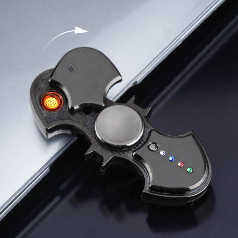 Fingertip Gyro Scope Lighter USB Rechargeable Electronic Cigarette Lighter Fingertip Gyro Scope Lighter USB Rechargeable Electronic Cigarette Lighter