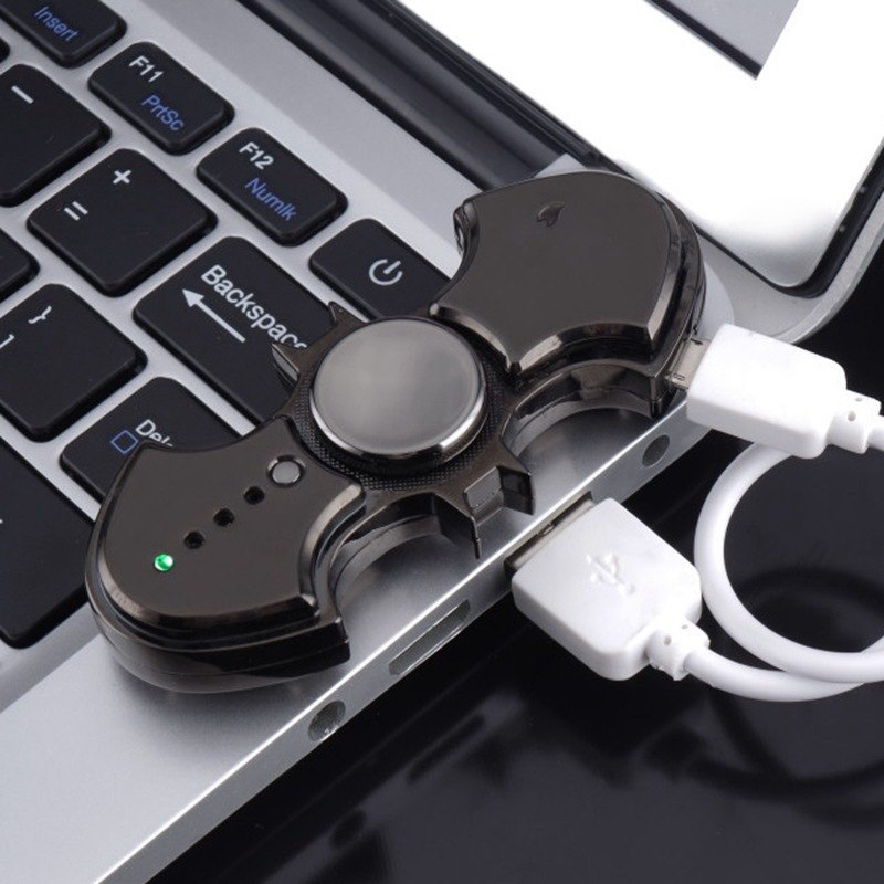 Fingertip Gyro Scope Lighter USB Rechargeable Electronic Cigarette Lighter Fingertip Gyro Scope Lighter USB Rechargeable Electronic Cigarette Lighter