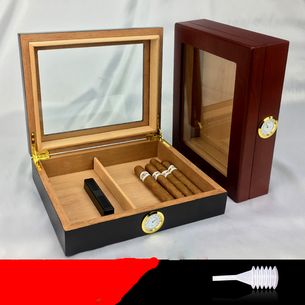 cigarette wooden box humidor cigar box 1520 cigars Desktop Humidor