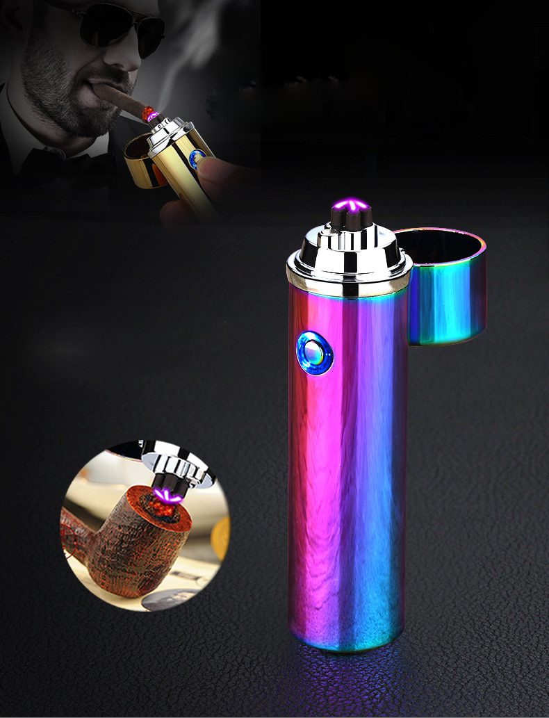New-double-arc-cigar-lighter-cigarette-Usb-Chargin
