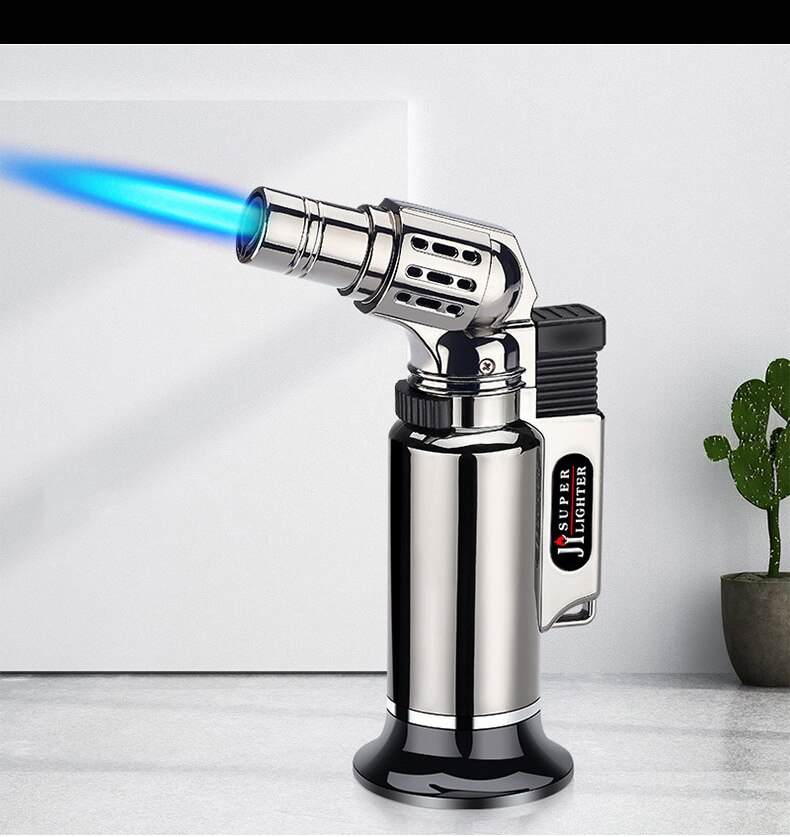 Metalen Winddicht Turbo Gas Aanstekers Roken Accessoires Keuken Koken Sieraden Lassen Sigaretten Aanstekers Gadgets Voor Mannen Metalen Winddicht Turbo Gas Aanstekers Roken Accessoires Keuken Koken Sieraden Lassen Sigaretten Aanstekers Gadgets Voor Mannen