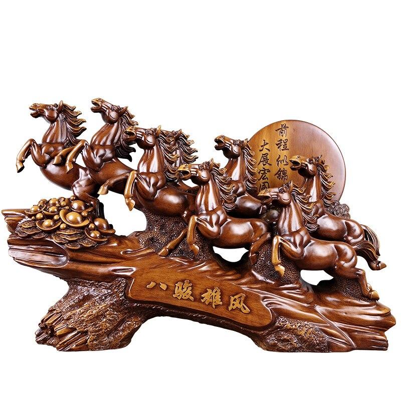 Auspicious Eight Horses: Chinese Style Home Crafts Auspicious Eight Horses: Chinese Style Home Crafts
