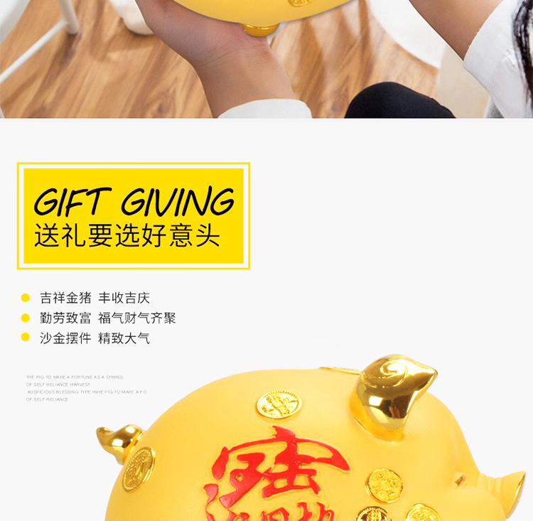 Adult Mystery Money Box Piggy Bank Gold Safe Money Box Bank Saving Piggy Bank Euro Coin Spaarpot Home Furnishings Saving Money