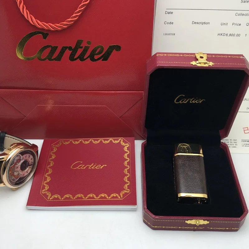 Cartier Classic Metal Butane Gas Lighter detail 6 Cartier Classic Metal Butane Gas Lighter detail 6