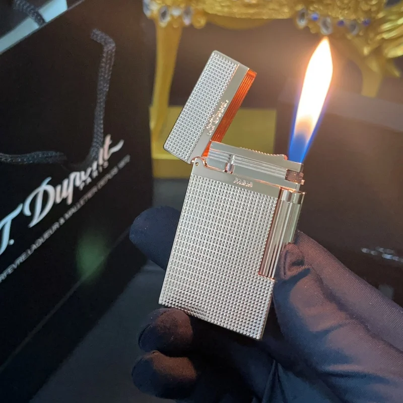 Classic Butane Gas Lighters Bright Sound Soft Flame Reflatable Outdoor Portable Lighter For Smoker’s Cigarette Accessories Classic Butane Gas Lighters Bright Sound Soft Flame Reflatable Outdoor Portable Lighter For Smoker's Cigarette Accessories