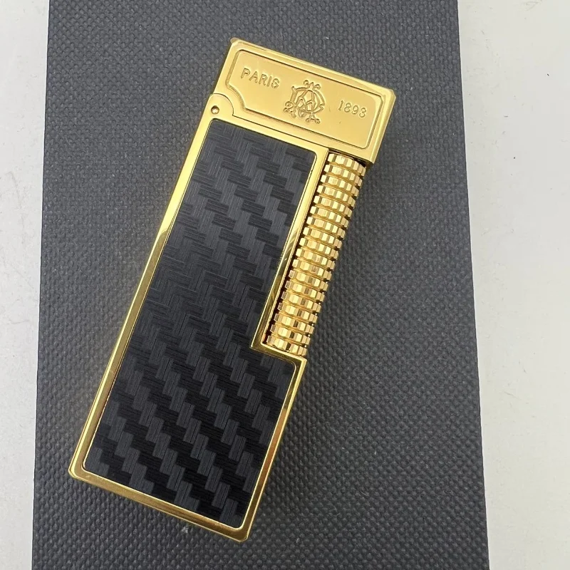 Classic Lattice Gas Lighter Grinding Wheel Ignition Portable Outdoor Reflatable Lighter Smoking Accessories Men’s Memorial Gift Classic Lattice Gas Lighter Grinding Wheel Ignition Portable Outdoor Reflatable Lighter Smoking Accessories Men's Memorial Gift