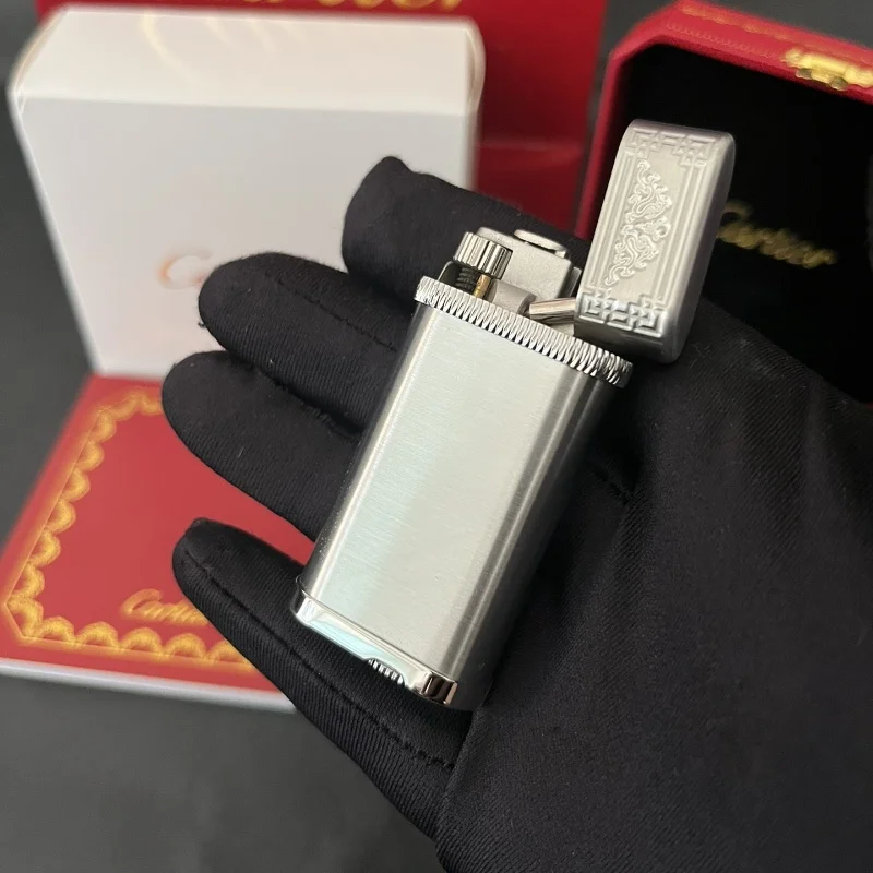 Classic Grinding Wheel Ignition Gas Lighter Portable Outdoor Butane Inflatable Lighter Men’s Smoking Accessories Gift Box Classic Grinding Wheel Ignition Gas Lighter Portable Outdoor Butane Inflatable Lighter Men's Smoking Accessories Gift Box