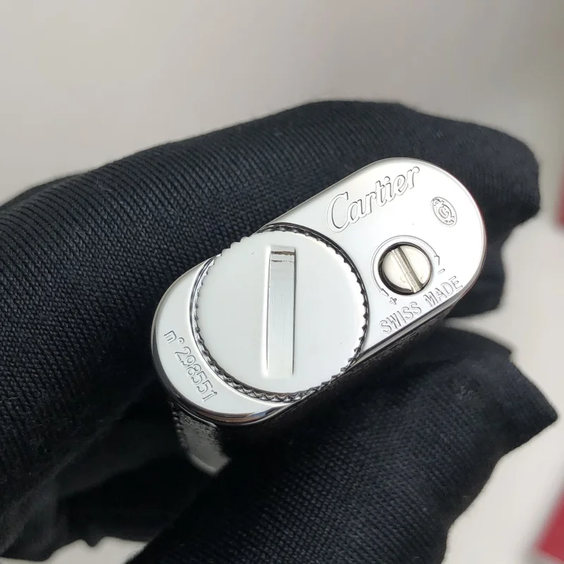 Cartier Classic Metal Butane Gas Lighter Grinding Wheel detail 5 Cartier Classic Metal Butane Gas Lighter Grinding Wheel detail 5