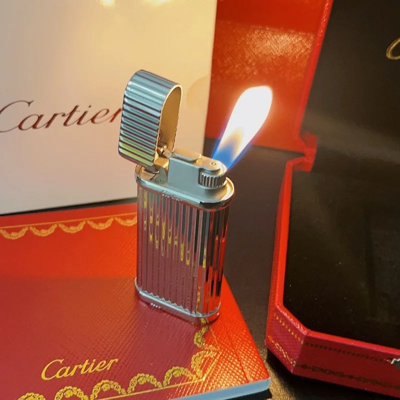 Metal Classic Grinding Wheel Ignition Gas Lighter Portable Butane Reflatable Lighter Outdoor Smoking Accessories for Men Metal Classic Grinding Wheel Ignition Gas Lighter Portable Butane Reflatable Lighter Outdoor Smoking Accessories for Men