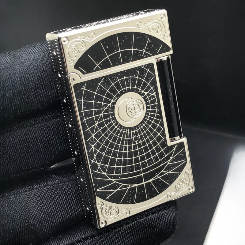 New Retro Butane Gas Lighters Bright Sound Soft Flame Luxury Smoking Gadget for Men Portable Outdoor Reflatable Lighter New Retro Butane Gas Lighters Bright Sound Soft Flame Luxury Smoking Gadget for Men Portable Outdoor Reflatable Lighter