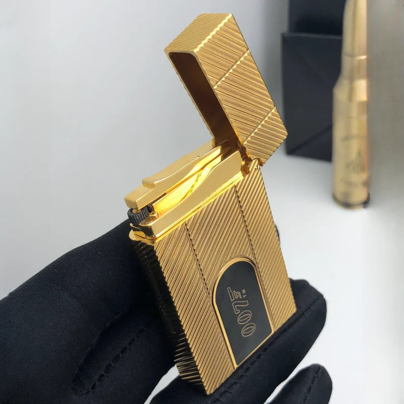 JT.Dunant Butane Gas Reflatable Lighter Bright Sound Portable Outdoor Cigar Lighter Cigarette Gadget For Boyfriend’s Gift JT.Dunant Butane Gas Reflatable Lighter Bright Sound Portable Outdoor Cigar Lighter Cigarette Gadget For Boyfriend's Gift