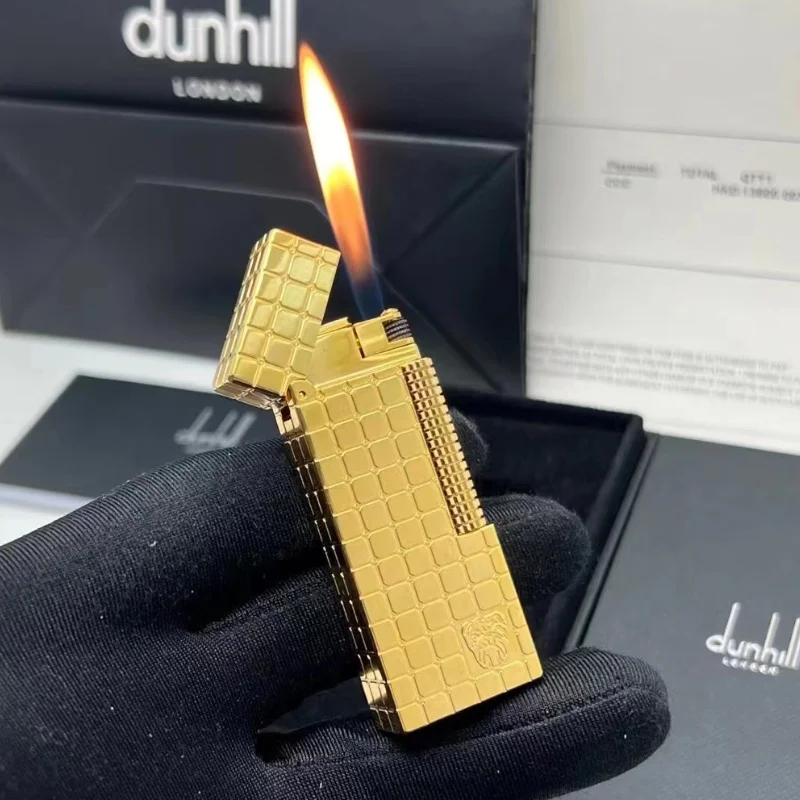 Stylish Classic Gas Lighter Grinding Wheel Ignition Portable Inflatable Cigar Lighter for Smoker’s Memorial Collection Gift Stylish Classic Gas Lighter Grinding Wheel Ignition Portable Inflatable Cigar Lighter for Smoker's Memorial Collection Gift