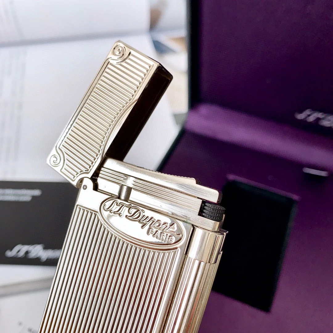 JT.Dunant Brass Butane Gas Lighter Bright Sound Grinding Wheel Ignition Inflatable Lighter Men’s Gift Cigarette Accessories JT.Dunant Brass Butane Gas Lighter Bright Sound Grinding Wheel Ignition Inflatable Lighter Men's Gift Cigarette Accessories