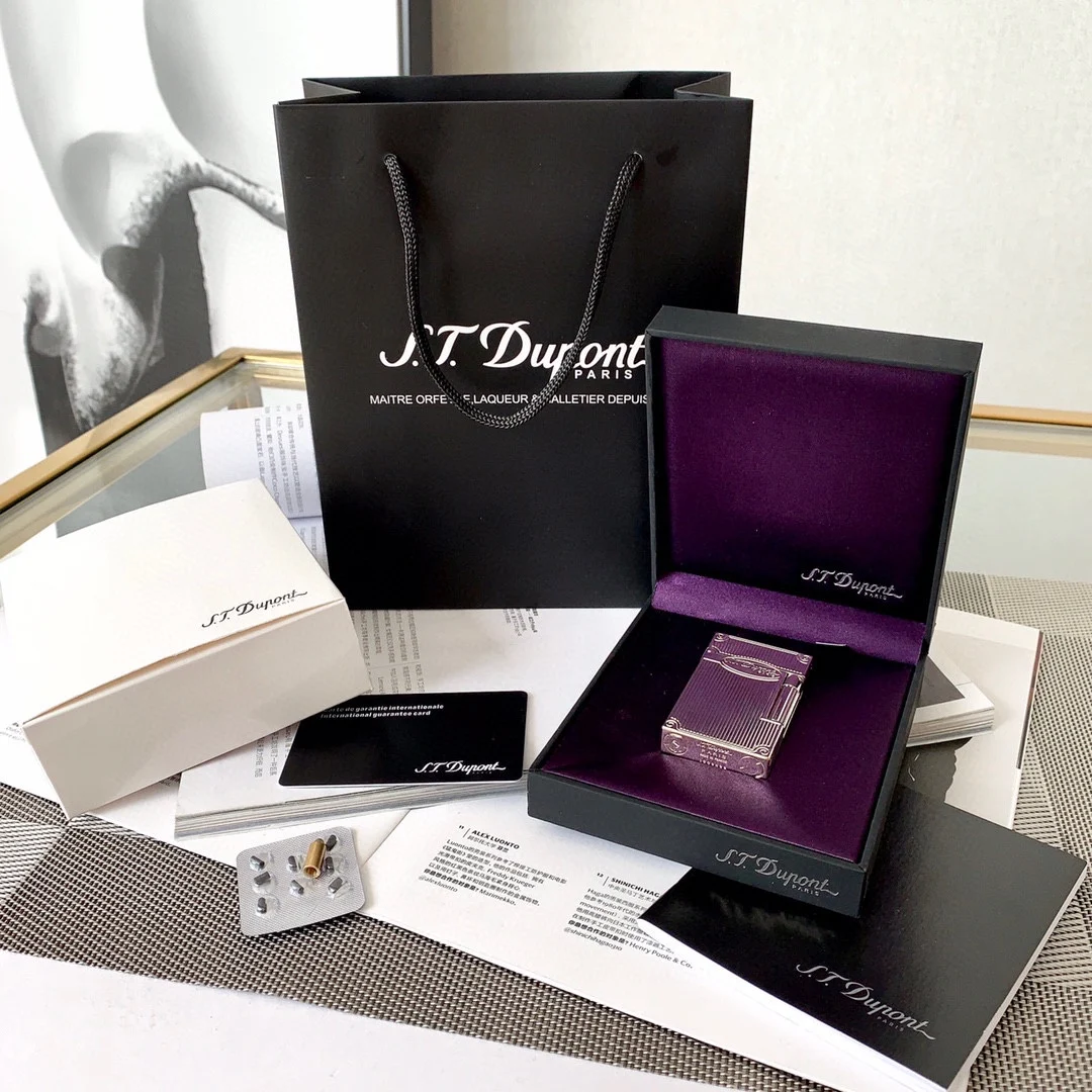 JT.Dunant Brass Butane Gas Lighter Bright Sound Grinding Wheel Ignition Inflatable Lighter Men’s Gift Cigarette Accessories JT.Dunant Brass Butane Gas Lighter Bright Sound Grinding Wheel Ignition Inflatable Lighter Men's Gift Cigarette Accessories