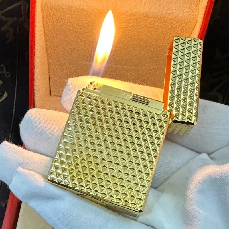 Brass Classic Limited Edition Gas Lighter Grinding Wheel Ignition Butane Inflatable Lighter Cigarette Accessories for Smoker Brass Classic Limited Edition Gas Lighter Grinding Wheel Ignition Butane Inflatable Lighter Cigarette Accessories for Smoker