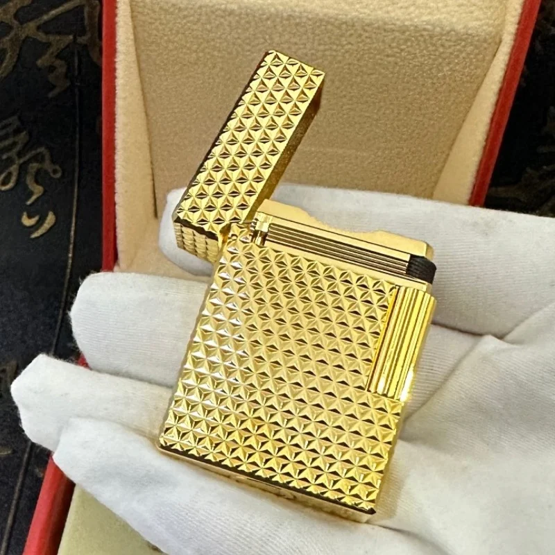 Brass Classic Limited Edition Gas Lighter Grinding Wheel Ignition Butane Inflatable Lighter Cigarette Accessories for Smoker Brass Classic Limited Edition Gas Lighter Grinding Wheel Ignition Butane Inflatable Lighter Cigarette Accessories for Smoker