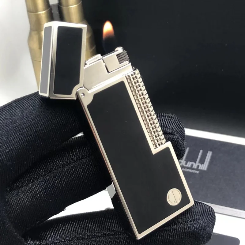 Metal Classic Gas Lighter Grinding Wheel Ignition Portable Reflatable Lighter Smoking Accessories for Smoker’s Memorial Gift Metal Classic Gas Lighter Grinding Wheel Ignition Portable Reflatable Lighter Smoking Accessories for Smoker's Memorial Gift