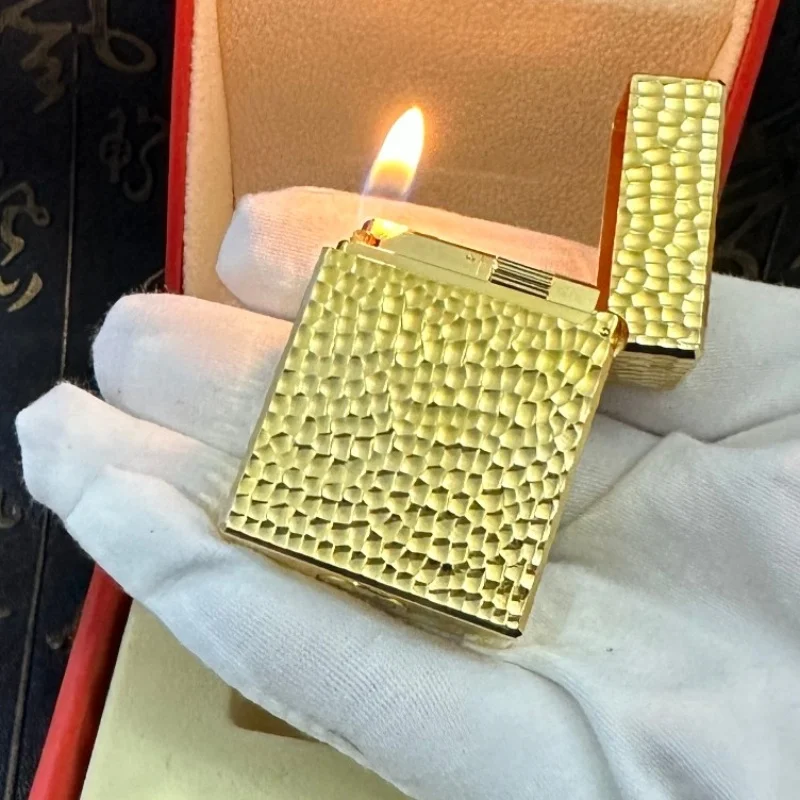 Brass Classic Gas Lighter Soft Flame Grinding Wheel Ignition Butane Refillable Smoking Accessories for Smoker’s Limited Edition Brass Classic Gas Lighter Soft Flame Grinding Wheel Ignition Butane Refillable Smoking Accessories for Smoker's Limited Edition