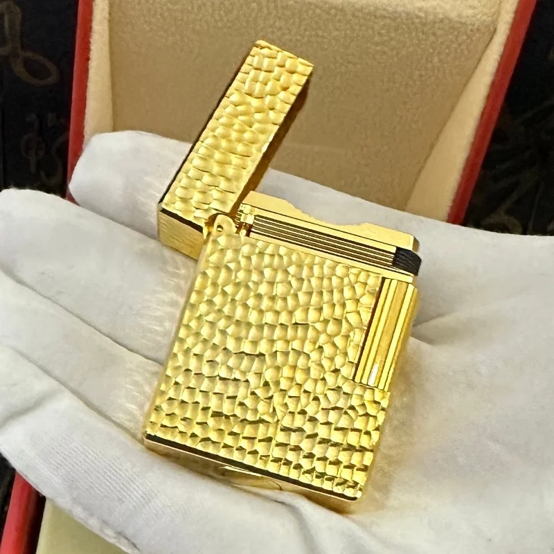 Brass Classic Gas Lighter Soft Flame Grinding Wheel Ignition Butane Refillable Smoking Accessories for Smoker’s Limited Edition Brass Classic Gas Lighter Soft Flame Grinding Wheel Ignition Butane Refillable Smoking Accessories for Smoker's Limited Edition