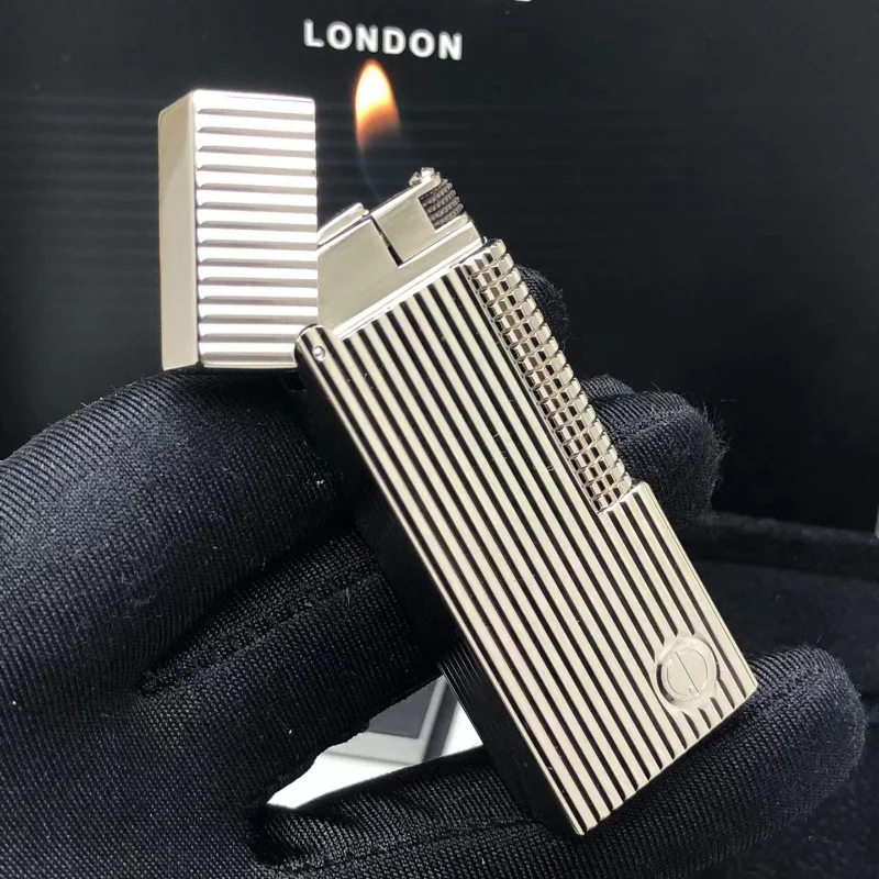 Classic Butane Gas Lighter Grinding Wheel Ignition Inflatable Cigar Lighter Cigarette for Men Accessories Memorial Collection Classic Butane Gas Lighter Grinding Wheel Ignition Inflatable Cigar Lighter Cigarette for Men Accessories Memorial Collection