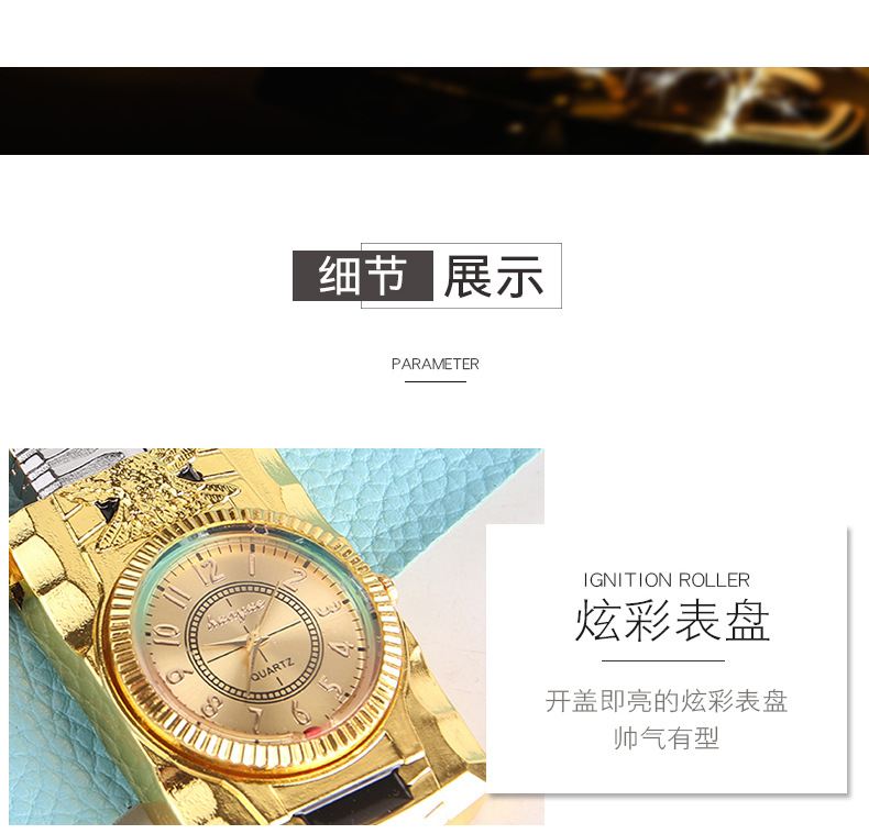 Creative Seven Colored lights Jet Turbo torch Blue flame gas watch Cigar lighter Windproof metal press ignition fashion men gift Creative Seven Colored lights Jet Turbo torch Blue flame gas watch Cigar lighter Windproof metal press ignition fashion men gift