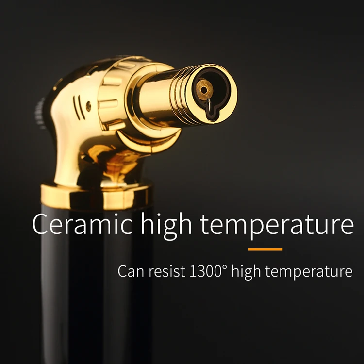 High Quality Torch Lighter for Cigar Kitchen Culinary Gas Refillable BBQ Torch Lighter Stylish and Windproof Jet Flame High Quality Torch Lighter for Cigar Kitchen Culinary Gas Refillable BBQ Torch Lighter Stylish and Windproof Jet Flame