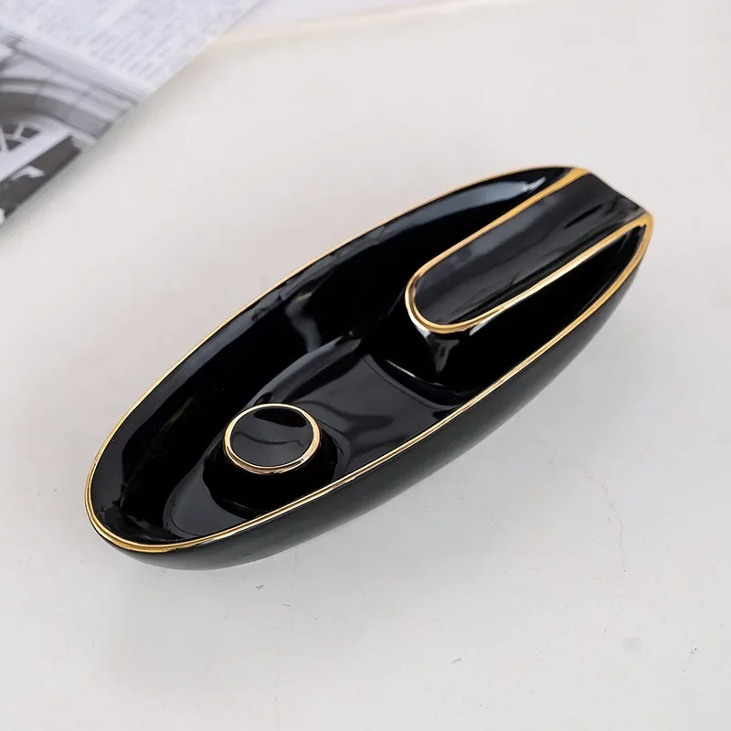 2024 Hot Sell Cigar Ashtray Ceramic Ashtray Creative Portable Cigar Ashtray Cigar Accessories 2024 Hot Sell Cigar Ashtray Ceramic Ashtray Creative Portable Cigar Ashtray Cigar Accessories