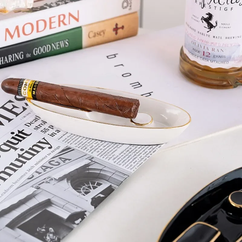 2024 Hot Sell Cigar Ashtray Ceramic Ashtray Creative Portable Cigar Ashtray Cigar Accessories 2024 Hot Sell Cigar Ashtray Ceramic Ashtray Creative Portable Cigar Ashtray Cigar Accessories
